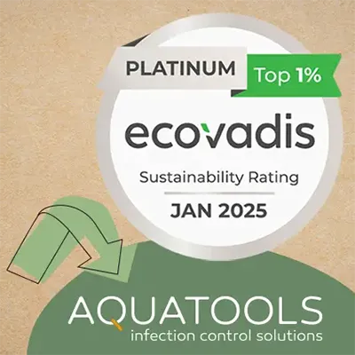 AQUATOOLS atteint l'excellence avec la médaille Platinium d'ECOVADIS !